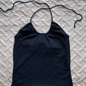 Basic Black Halter Top